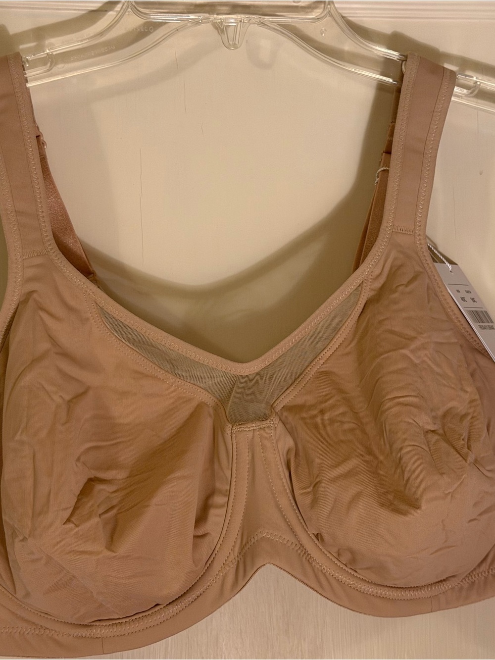 HSIA Comfort Support Underwire Bra in Nude